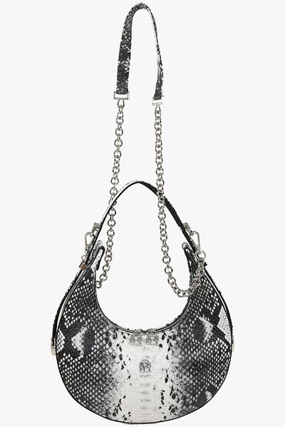 SOSELA 67-7143 Carole Snake White Crossbody Women's Bag