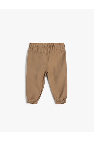 Koton Basic Jogger Pants Viscose Fabric