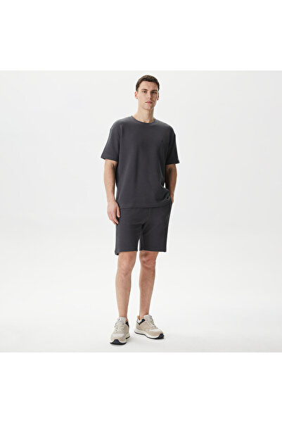 Nautica Erkek Gri Standart Fit Şort