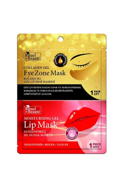 Rituel De Beaute Eye & Lip Gel Mask Set