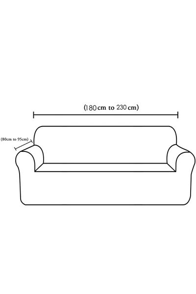 nurlan Jacquard Seat Cover Elastic Soft Sofa Cover Durable Anti-Scratch Sofa Cushion Cover