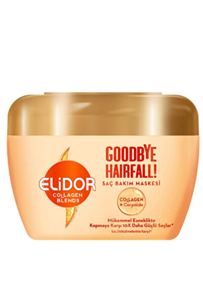 Elidor Collagen Blends Saç Bakım Maskesi Goodbye Hairfall Saç Dökülmelerine K...