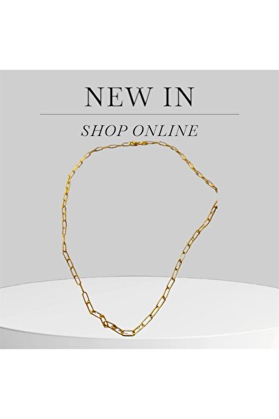 JUR SİLVER ATAÇ  GOLD ZİNCİR 925