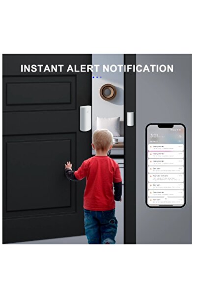 gaman Kullanımı Kolay Şık Tasarım Kablosuz Kapı, Pencere, Dolap, Çekmece İçin...