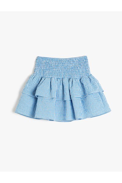 Koton Skirt Layered, Voluminous, Gipe Detailed