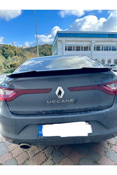 Harphour Renault Megane 4 Parlak Siyah Spoiler İthal Psm Style Spoyler