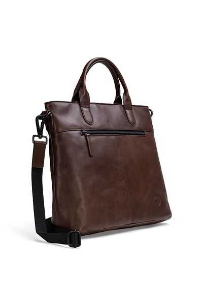 Farmhood Computer facial Memphis Handtasche Leder 37 cm