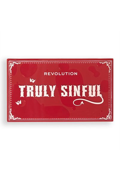 Revolution Truly Sinful Eyeshadow Palette - Eyeshadow Palette - Blurred Blood
