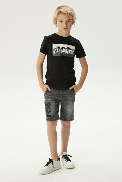 Bikkembergs BG Store Boy's Black T-Shirt