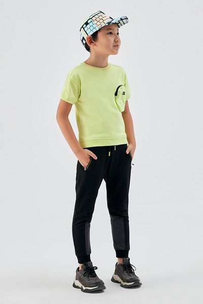 Nebbati Bg Store Boy Yellow Sweatshirt 23Pssnb3507