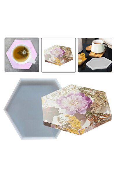 Tinky Winky قالب سيليكون سداسي من الايبوكسي مقاس 14 سم