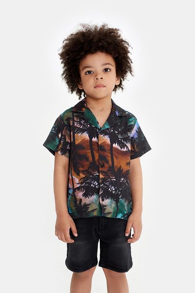 Nebbati Πουκάμισο Bg Store Boy Pattern 23ss0nb3603