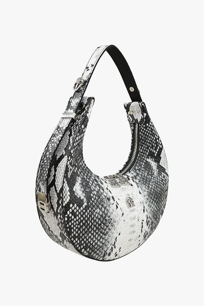 SOSELA 67-7143 Carole Snake White Crossbody Women's Bag