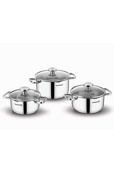 KORKMAZ Aqua Jr. 6 Piece Cookware Set A1967