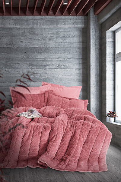 PASIONI Comfortter Welsoft Yeni Nesil Çift Kişilik Uyku Seti Pudra