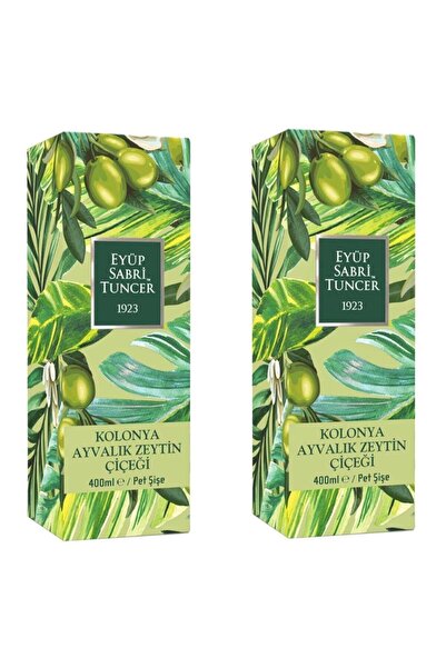 Eyüp Sabri Tuncer Ayvalık Zeytin Çiçeği Kolonyası 400 ml - Pet Şişe x2 Adet