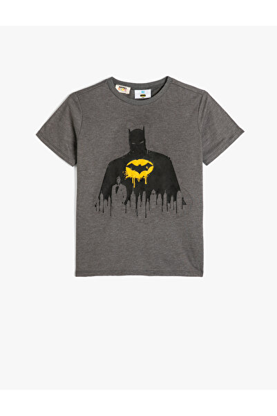 Koton 4skb10088tk Erkek Çocuk T-shirt Antrasit
