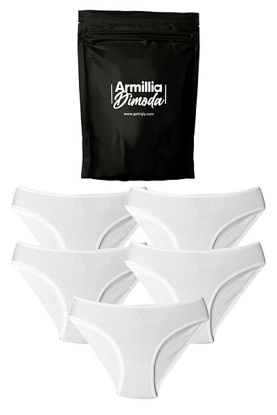 CNT Women's Daily Bikini Panties Combed Cotton Flexible Fabric in Premium Package