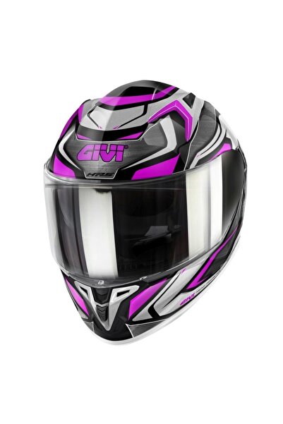 Givi 50.9 ATOMIC LADY TITANIUM-GRİ-PEMBE KASK