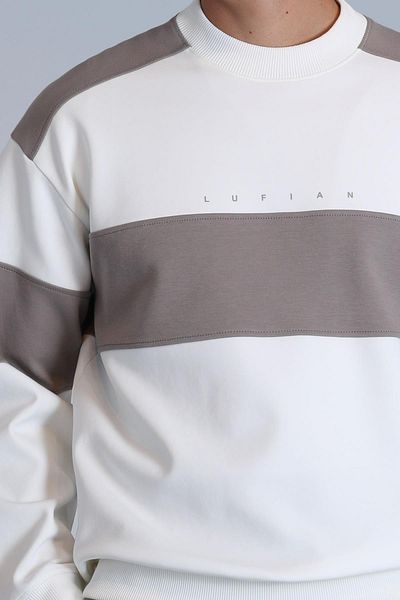 Lufian Hanorac pentru bărbați Pieces Off White