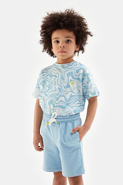 Nebbati Bg Store Boy Blue Shorts 23ss1nb3154
