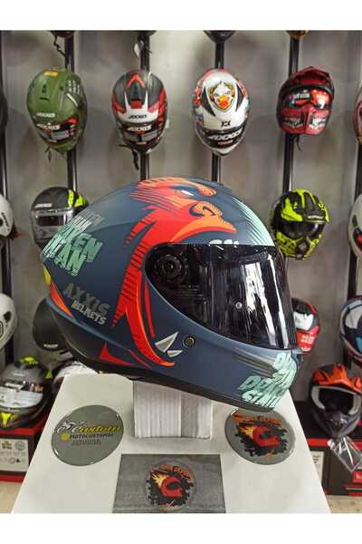 AXXIS Draken S Simian B6 Mat Full Face Kapalı Kask