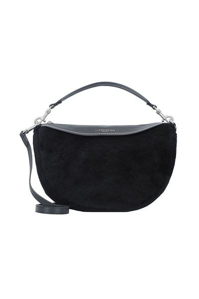 Liebeskind Berlin Shearling Handtasche Leder 28 cm