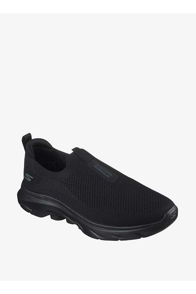 SKECHERS Men's Textured Slip-On Walking Shoes - GO WALK 7