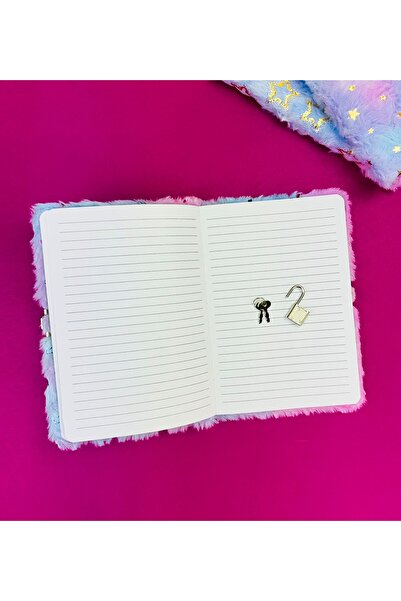 Gift Moda Caiet de pluș aurit