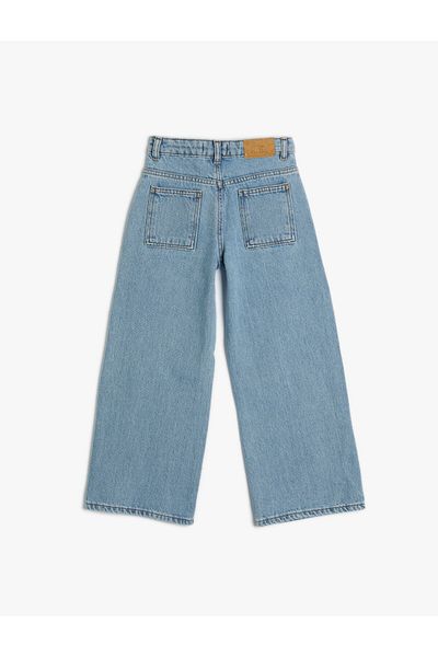 Koton Flare Jeans zseb részletes normál derék - Flare Jean