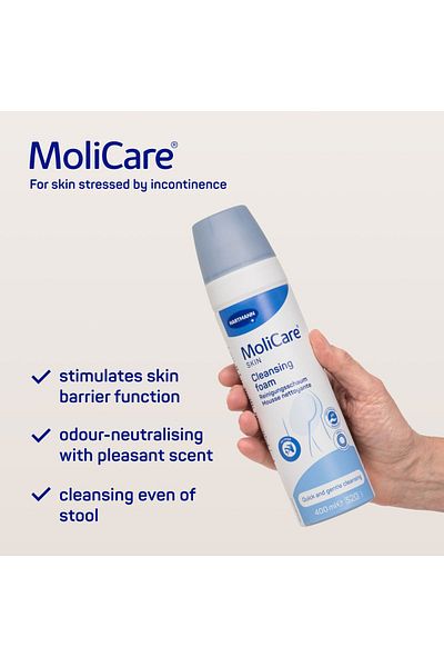 Hartmann Molicare Skin Cleansing Foam Patient Care 400ml