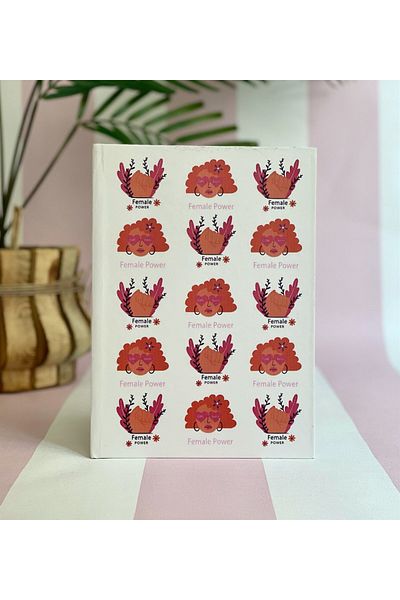 Gift Moda Caiet pentru femei cu design puternic cu copertă rigidă