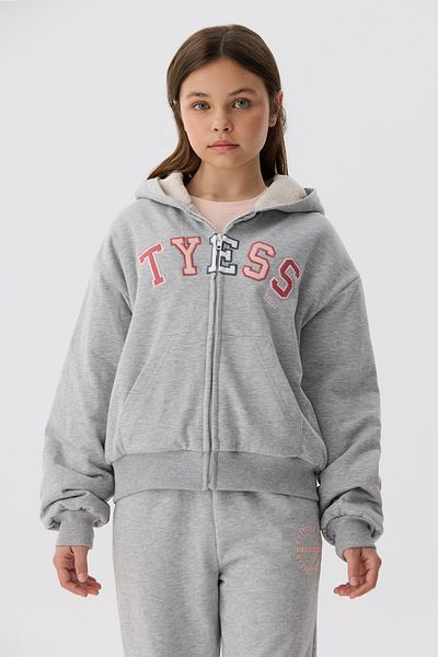 Tyess BG Store Topuri de trening gri pentru fete