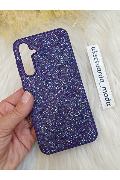 Aksesuarda Moda حافظة سواروفسكي ستون الفاخرة المتوافقة مع هاتف سامسونج جالاكسي A14