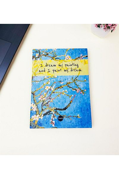 Gift Moda Βιβλίο σκίτσων 21x14cm - Βιβλίο σκίτσων - Μαύρη σελίδα - 120 gr - 56 φύλλα