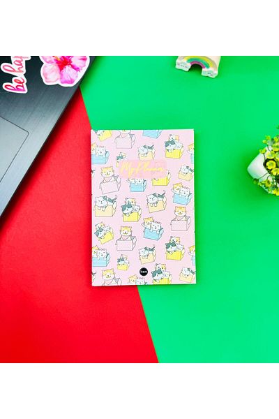 Gift Moda Caiet Cutie Elastică cu Design Pisică