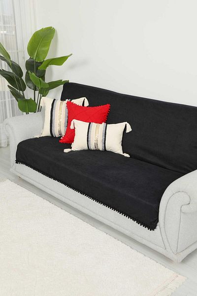 Aisha's Design 180X210 cm Pompom Seat Cover - Ko-34