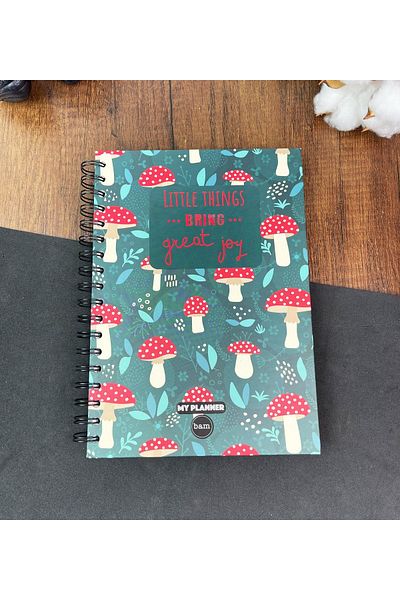 Gift Moda Agenda vorbitoare cu design Motto ciuperci
