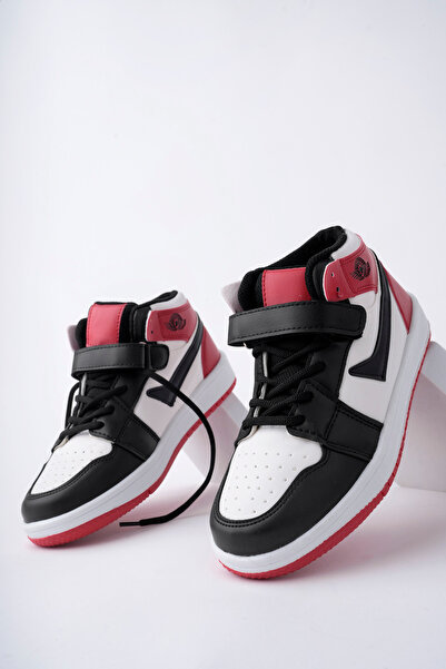 McDark Μακριά ψηλά Unisex Λευκά Κόκκινα Παιδικά Αθλητικά Αθλητικά Παπούτσια