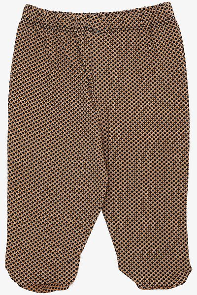 Breeze Baby Boy with 6 Month Booties - Light Brown Bottom Patterned
