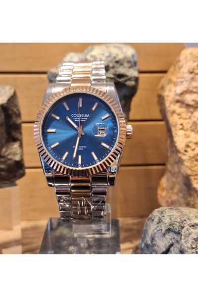 Coliseum Colesium Şık  Metal Kasa  Saat