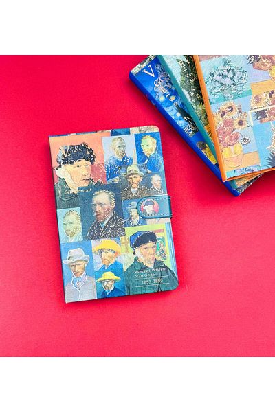 Gift Moda Model de colaj Van Gogh - Caiet cu capac magnetic BM-1209