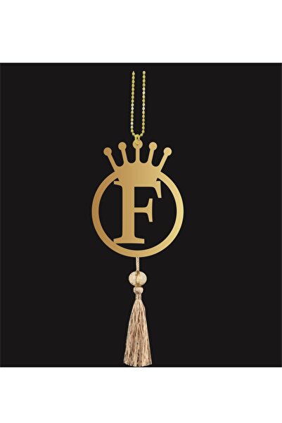 Lizpo Decor مرآة مزدوجة الجوانب بتصميم حرف F، مرآة حروف F، زينة مرآة الرؤية ا...