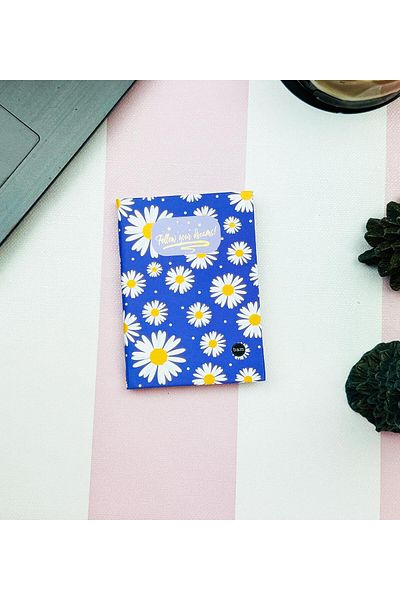 Gift Moda Daisy Design - Mini caiet Follow Your Dreams cu copertă rigidă
