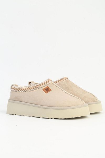 Pierre Cardin Beige Women's Slippers - Pc-54395