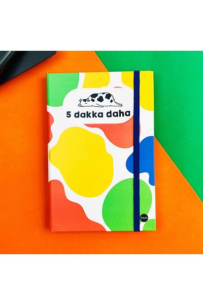 Gift Moda Cai 5 Dakka Mai mult 2 Cai Notebook Elastic Design