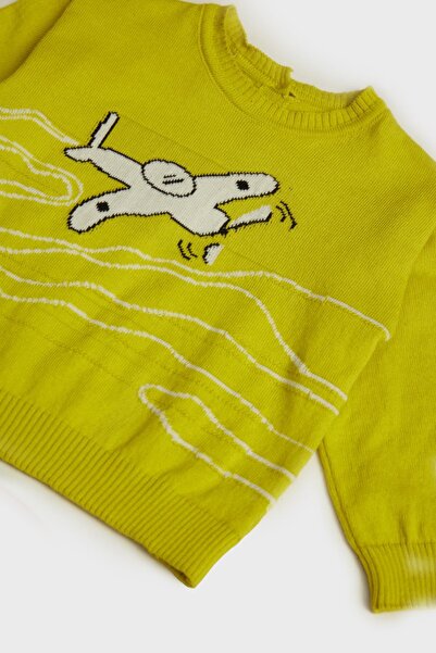 GB Baby BG Store Erkek Bebek Yeşil Kazak