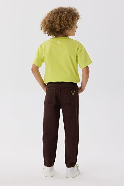 Nebbati Καφέ παντελόνι για αγόρι BG Store