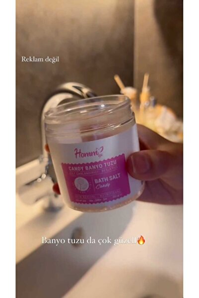 Homm Bitkisel Candy Banyo Tuzu Hommlife 250 gr