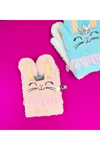 Gift Moda Σημειωματάριο Rabbit Plush Princess